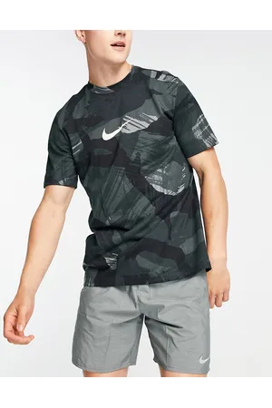 Nike Dri-FIT Camo Swoosh t-shirt in