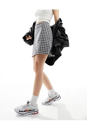 Monki Mini skirt in check