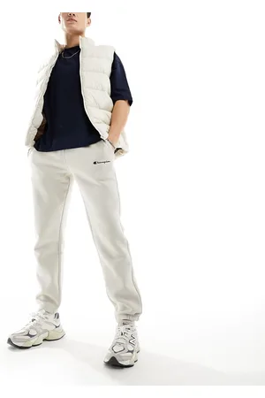 Champion Small logo joggers in beige