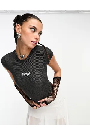 The Ragged Priest Baby t-shirt in stripe with logo co-ord