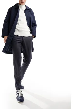 French Connection Dogtooth formal suit trouser in pattern
