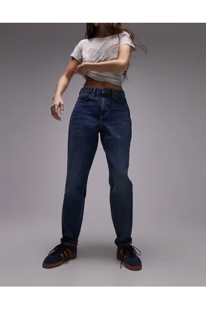 Topshop Original Mom jeans in mid - MBLUE