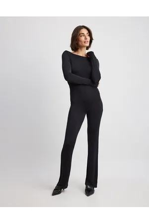 NA-KD Open back jumpsuit in