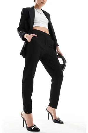 Object Cropped tailored slim trousers in