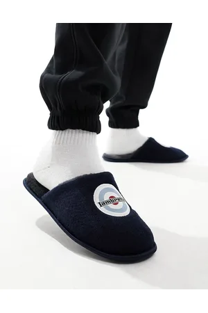 Lambretta Classic logo slippers in