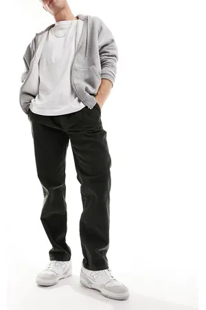 New Look Cord pull on trousers in khaki