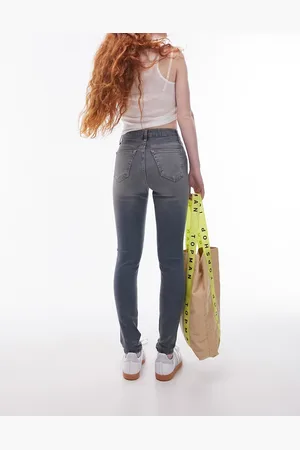 Topshop Jamie jeans in grime
