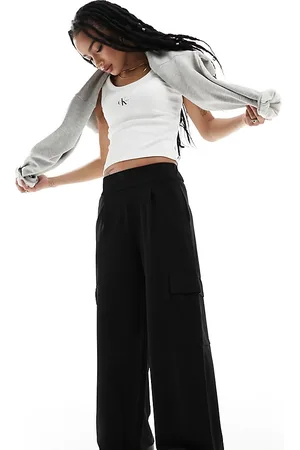 JDY Loose fit cargo trousers in