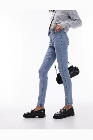 Topshop Jamie jeans in bleach