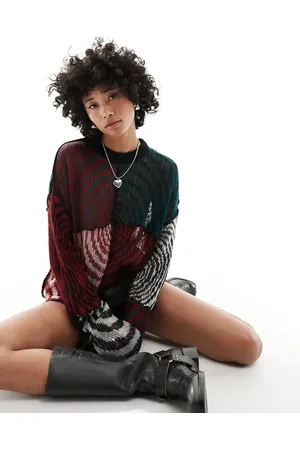 The Ragged Priest Jumper with circle panels