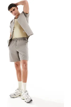 New Look Waffle textured short co-ord in light