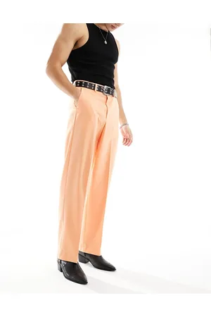 ASOS Smart wide leg trousers in