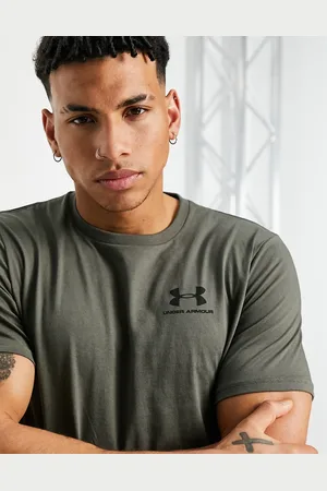 Under Armour Sportstyle logo t-shirt in khaki