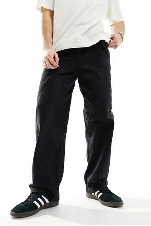 Weekday Frej relaxed fit workwear trousers with pocket detail in