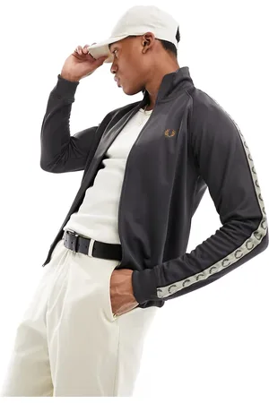 Fred Perry Contrast tape track jacket in