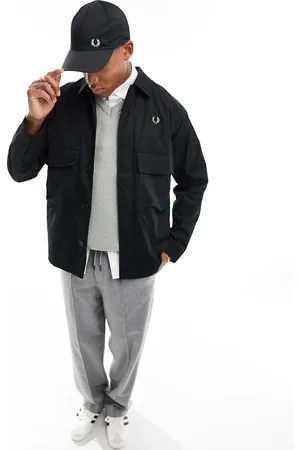 Fred Perry Ripstop utility overshirt in