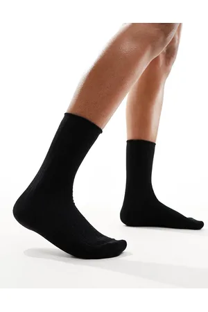 VERO MODA Ribbed frill socks in