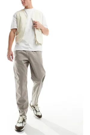 New Look Linen blend pull on trouser in light