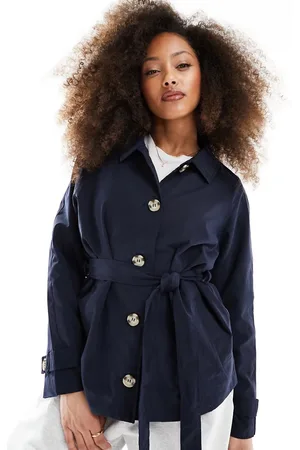 JDY Short trench jacket in