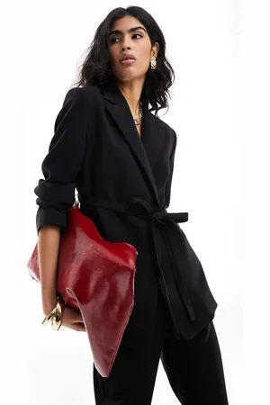 MANGO Slim co-ord blazer in