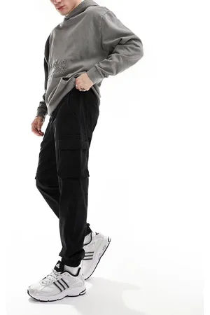 Only & Sons Cuffed cargo trousers in