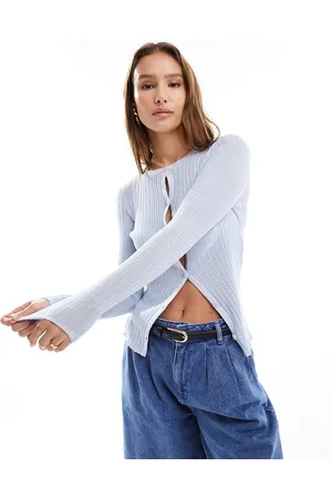 ASOS Knitted button through cardigan in