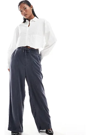 River Island River Island wide leg trousers in