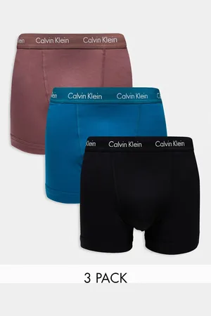 Calvin Klein Cotton stretch trunks 3 pack in