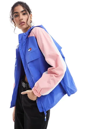 Tommy Hilfiger Chicago colourblocked windbreaker jacket in
