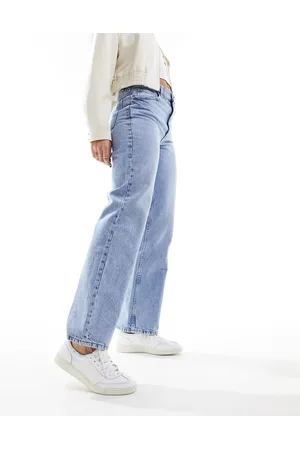 MANGO Straight leg jeans in light