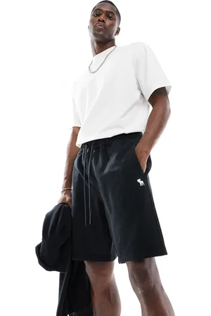 Abercrombie & Fitch Mix and match icon logo french terry sweat shorts in