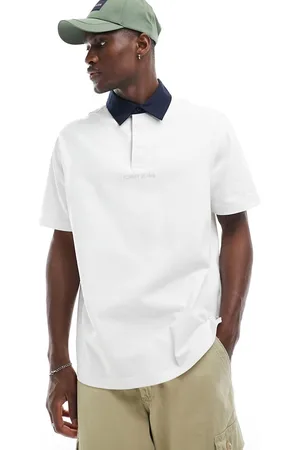 Tommy Hilfiger Oversized classic rugby shirt in