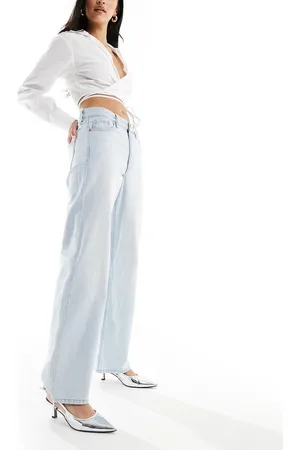 River Island 90s straight leg jeans in light