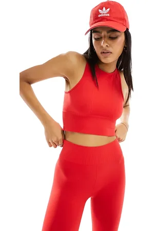 Stradivarius Seamless sculpt tank top in co-ord