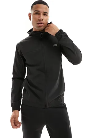 New Balance Performance full zip woven jacket in