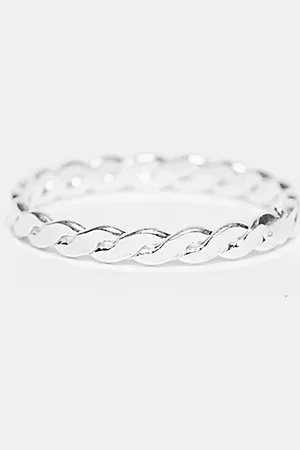 Kingsley Ryan Sterling twist band ring in