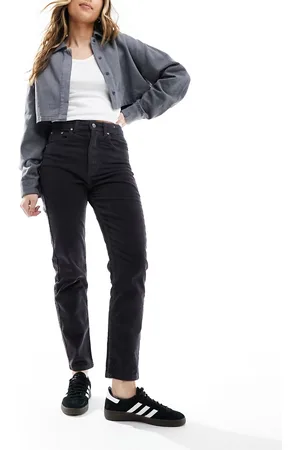 Pull&Bear Cord mom jean in