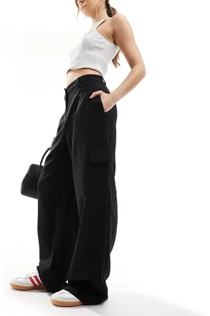 New Look Wide leg cargo trouser in