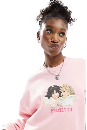 Fiorucci Relaxed sweatshirt with angel logo in