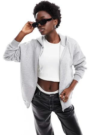 Cotton On Cotton On relaxed zip front hoodie in