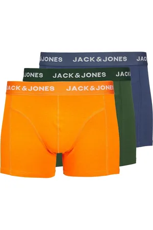 JACK & JONES 3 pack trunks with tonal waistband in multi
