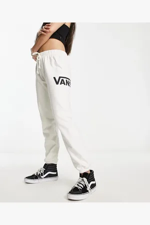 Vans Take it easy joggers in off white