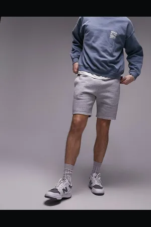 Topman Classic fit jersey short in marl
