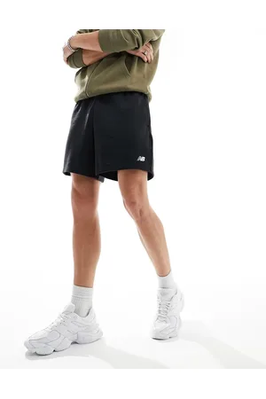 New Balance Small logo french terry shorts in