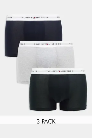 Tommy Hilfiger Signature cotton essentials 3 pack trunks in