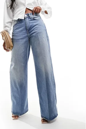 River Island Wide leg jean in mid