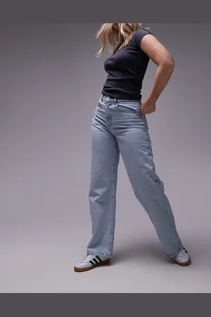 Topshop Column jeans in bleach