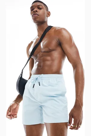 Marshall Artist Branded swim short in light