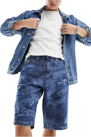 Tommy Hilfiger Co-ord Aiden baggy shorts in mid wash