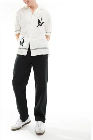 Only & Sons Loose fit cotton trouser in